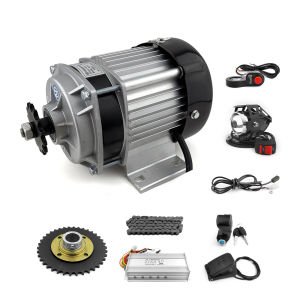 48V 500W Trishaw Electric Brushless Gear Motor Kit With Pedal Accelerator Power Key Lock