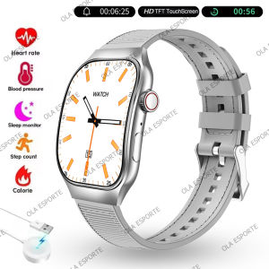 New Women Men Smart Watch Bluetooth Call 2.01" IPS Full Touch Screen Health&Sleep Monitoring Sports Smartwatch For Android IOS