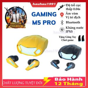 Tai nghe Gaming M5 bluetooth Autobot TWS 5.2 Tai nghe không dây bass mạnh mẽ có mic độ trễ cực thấpBảo Hành 12 Tháng
