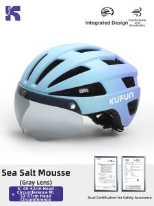 kufun | Breathable Cycling Helmet with Goggles