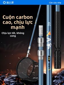 YUZHIYUAN | Big Fish Landing Net Ultra-light and Ultra-stiff Carbon Pole Telescopic
