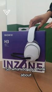 Tai Nghe Chơi Game Sony INZONE H3 - MDR-G300 - PS3 PS4 PS5 PC Lapop Nintendo Xbox Và Nhiều Thiết Bị Dùng Cổng 3.5mm - Nghe Nhạc & Học Ngoại Ngữ Tốt - Bảo Hành 12 tháng