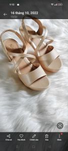 Giày nữ SK 132. cao 9 phân.bản hậu thun êm chân