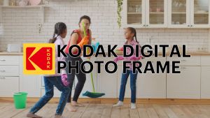 Kodak 10.1 Inch WiFi Digital Picture Frame 800*1280 HD IPS Touch Screen with 32GB Storage Wi-Fi Enabled with Photo DisplayInstant Share Photo