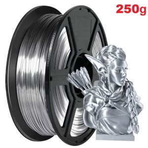 1.75mm Silk Gold&Silk Silver 3D Printer Filament 250g Spool High Precision Smooth Printing Compatible with Most FDM 3D Printer