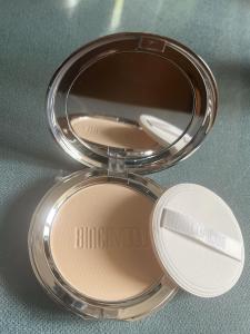 Long-Lasting Blush Proofing Powder Compact BINCA VIDOU Lightweight Invisible Setting Powder Puff Oil-Control Suitable for All Skin Types