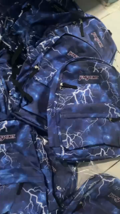 JANSPORT import full tag embos ukuran besar dan bahan tebal