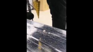 ดอกสว่านเจดีย์ ดอกสว่านหกเหลี่ยม สว่านไร้สาย ดอกสว่าน 6pcs HSS StepDrill เจาะรู เครื่องมือช่างไม้ สว่าน ดอกสว่าน เคลือบไทเทเนียม ขนาด 4-32 มม