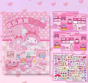 Sanrio Childrens Bubble Sticker Book