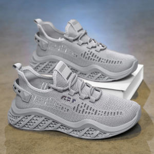 Breathable Lightweight Soft Sole Autumn Mens Running Shoes