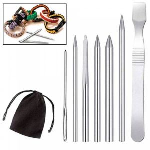 6/9Pcs Stainless Steel Paracord Pin Set Paracord Bracelet DIY Knitting Tool Bracelet Weaving Machine Paracord Knitting Tool Kit