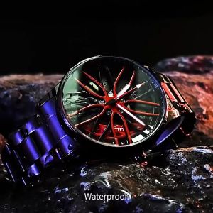 OLEVS 9937 Fashion Casual Watch Mens Luxury Rotating Bezel Sport Design Silicone Band Men Hip Hop Quartz Watches