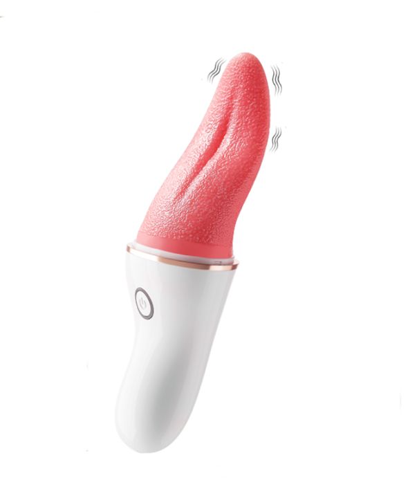 Artificial Vagina Licking Tongue Vibrator Adult Sex Toy for Female