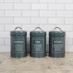 Modern Simple Iron Art Storage Jar Coffee Bean Kitchen Cabinet Decorative Display Piece Sealed Bottle Nordic Style Sample Room