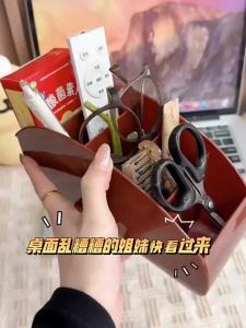 5 Slots Remote Control Holder Multifunctional Desktop Storage Caddy For TV Remotes Cosmetic Stationery Glasses Bedroom Office
