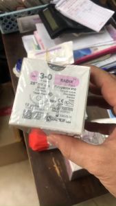 Chỉ Radik y tế - Chỉ tập khâu Radik Polyglactin 910 Suture - Giá 1 sợi y tế