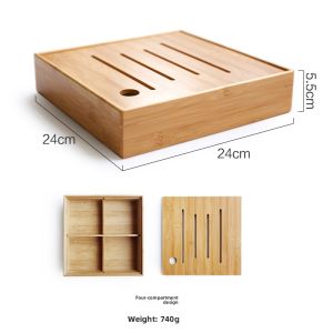 SHELI | Storage Box with Lid Separation Snack Storage Candy Box Dessert Plate
