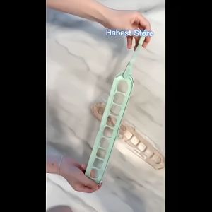 Tiktok 2 Way 9 Holes 360 Rotatable Cloth Hanger Space Saver Wardrobe Storage Organizer Penyangkut Baju