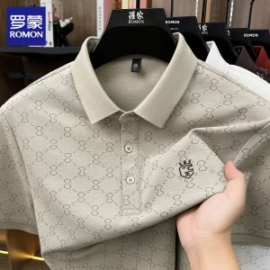 ROMON | Breathable Slim Lightweight Polo Shirt