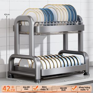 BW | Giá Để Đồ Nhà Bếp Đa Năng Giá Để Đồ Dùng Nhà Bếp Giá Để Đồ Dùng Đựng Đồ Đĩa Giá Để Đồ Dùng Bằng Thép Không Gỉ Giá Để Đồ Dùng Không Cần Khoan