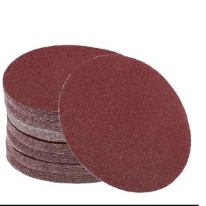 50PCS 6 Inch Sanding Discs 40-2000 Grits Hook & Loop Aluminum Oxide Sanderpaper Sanding Pads for Wood Metal Grinding Polishing