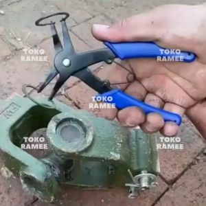 Tang Snap Ring KDK 4 Arah Tang Penjepit Lurus Buka Tutup 2 Fungsi 2 IN 1 Pasang Ring Range 10 - 40mm Circlip