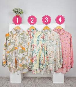 Danira Shirt Rayon Premium Kemeja Rayon