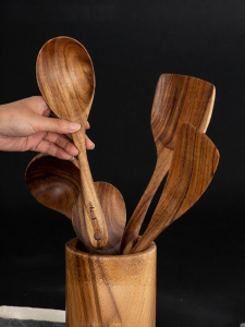 onlycook | Non-stick Pan Specialized Wooden Cooking Utensils Set