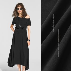 BEIQIANI | Design Asymmetrical Off-Shoulder A-line Dress