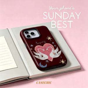 Potdemiel | Celestial Lovers For Case For iPhone 17 16 15 14 Plus 13 Pro Max Shockproof Hard PC Flower Cover