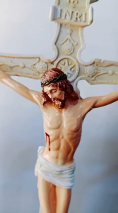 Salib Meja Ornamen Tinggi 32 Cm - PR 55 (Sudah Termasuk Bubble wrap 2 meter)