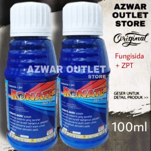 KONATE 460SC 100ml | Asosistrobin + difenokonazol untuk tanaman | Fungisida + ZPT seperti Amistar