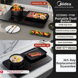 Midea | Dual Burner High Power Portable Multifunctional Electric Stove