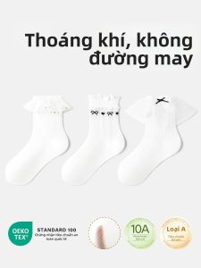 Vớ Mỏng Lưới Cấp A Cho Bé Gái Mùa Xuân Hè