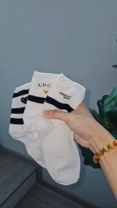 ราคาต่อ 1 คู่ 🛍️ พร้อมส่ง⚡ เท้าหูมันของคุณ มีเก็บเงินปลายทาง 41 ลาย ใสด้วยส่วนผสมชายและหญิง น่ารัก แนะนำ 55 นิ้ว ขนาดของ 41 ราคาต่อ 1 คู่💪