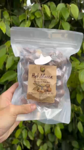 Hạt Mắc Ca Đắk Lắk Nứt Vỏ 500g Túi Zip - Macca Tây Nguyên Sấy Giòn Béo Nông sản Tây Nguyên