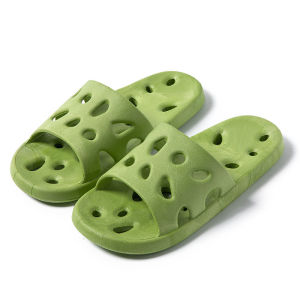 Bathroom Slippers Comfortable Non-Slip Soft Couples Indoor Home Slippers Men Women Breathable Slip-On Summer Sandals