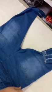 30-42 Garterized Pants August Jeans Denim Jogger Ripped Design WOMEN