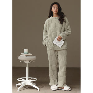 me home wear | Warm Fleece Pajamas