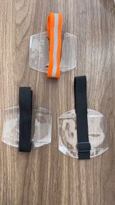 Arm Id Badge Holder Tahan air Arm Card Holder Reflektif Adjustable Untuk Olahraga Luar Ruangan Kerja Malam