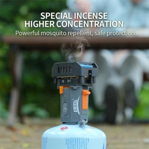 BRS | BRS-Q2/Q2S 2026 New Portable Mosquito Repellent for Outdoor Camping Hiking Fishing Picnics Other Outdoor Activities 128g