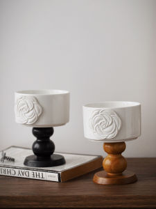 Đèn Nến Hương Liệu Bằng Gốm Sứ Pháp Cao Cấp Trang Trí Không Khí Cổ Điển Trang Trí Bánh Trang Trí Nhà Cửa Phong Cách Pháp Zenten Home