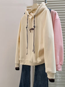 MANMI | Áo Hoodie Dễ Dàng Giảm Cân Dây Rút Phong Cách Bỏng Chơi