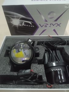 biled foglamp vinyx q4 laser satu warna 3 inch bonus demon