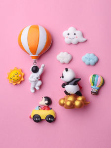 Cartoon Anime Xiaoxin Pill Sister Refridgerator Magnets Magnetic Stickers Refrigerator Side Decorative Magnetic Sticker Magnetic Lodestone Sticker Ins Style