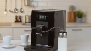 Máy Pha Cà Phê Tự Động Krups EA872B / EA985N Krups Coffee Maker Máy Pha Cafe Espresso Cappuccino Áp Suất 15 Bar Dung Tích 2.3L 11 Cài Đặt Công Thức Đồ Uống Nhập Đức BH 12 Tháng