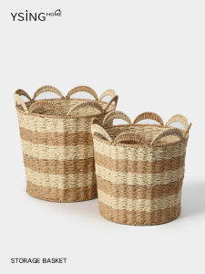 YSINGHOME | Braided Luxury Capacity Home Dirty Clothes Basket