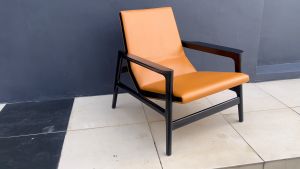 Ipanema Armchair / Solid Wood Lounge Chair - FRM7194