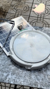 Solar ceiling light indoor light 40000W solar light with solar panel IP68 solar light waterproof with remote indoor lighting