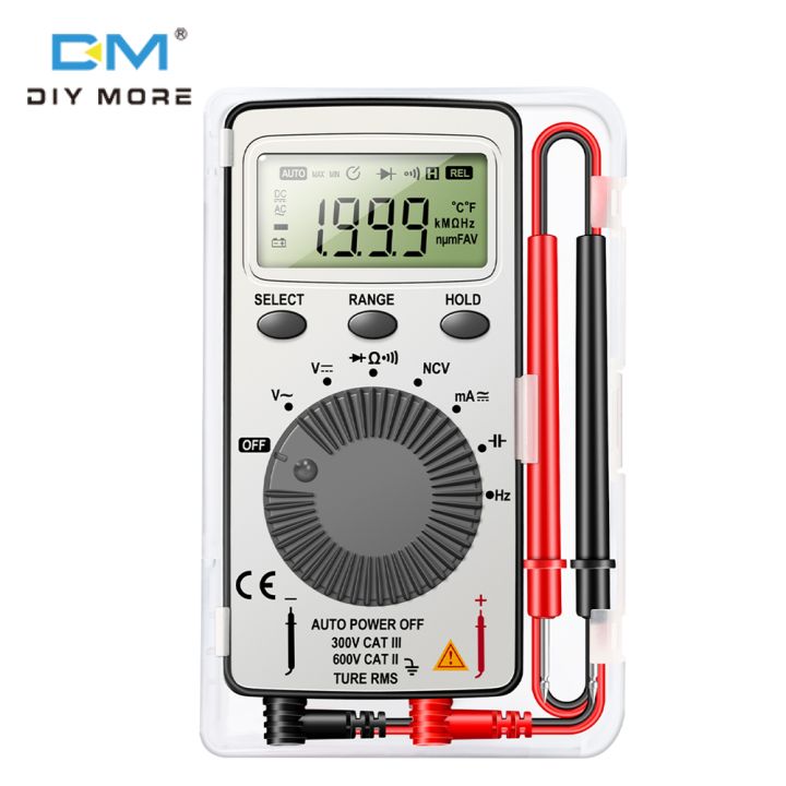 Diymore an101 mini digital multimeter multimeter tester voltage lcr